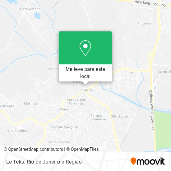 Le Teka mapa