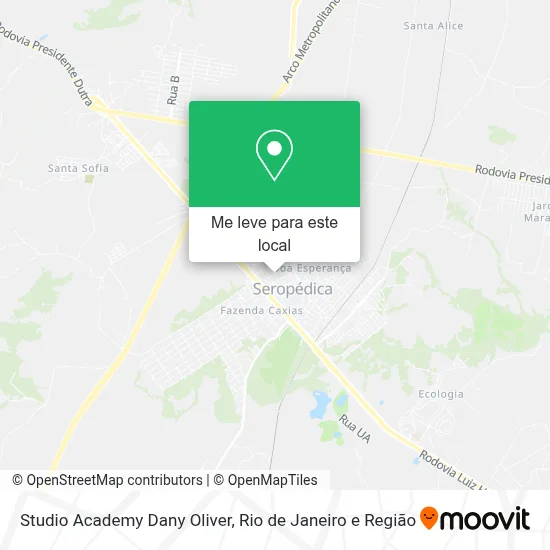 Studio  Academy Dany  Oliver mapa