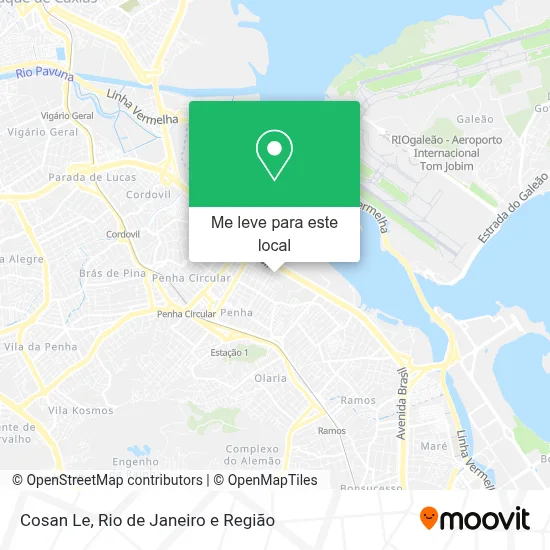 Cosan Le mapa