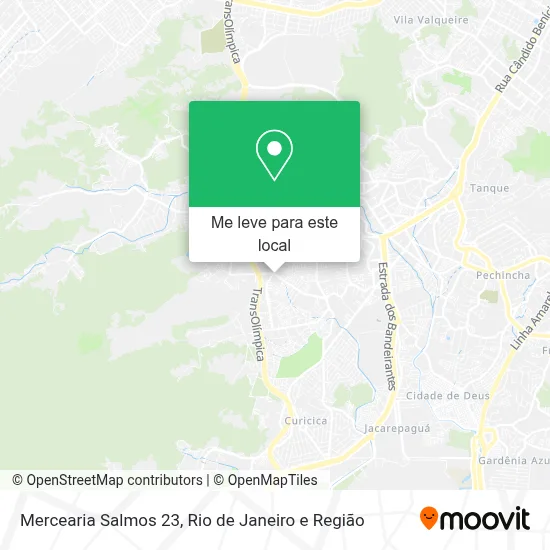 Mercearia Salmos 23 mapa
