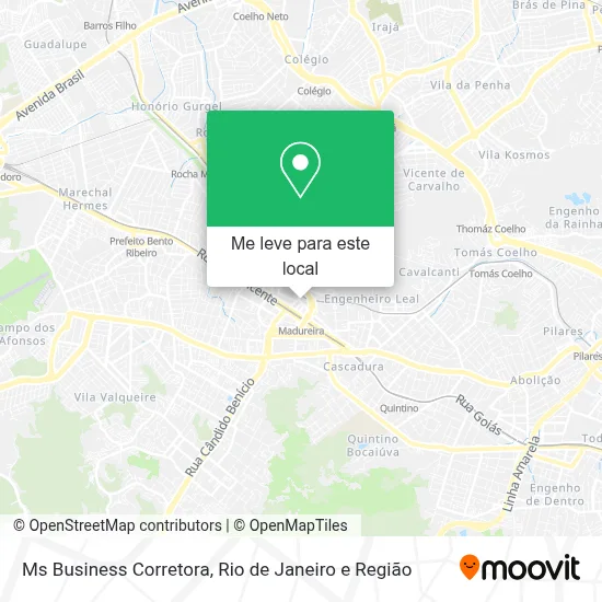 Ms Business Corretora mapa