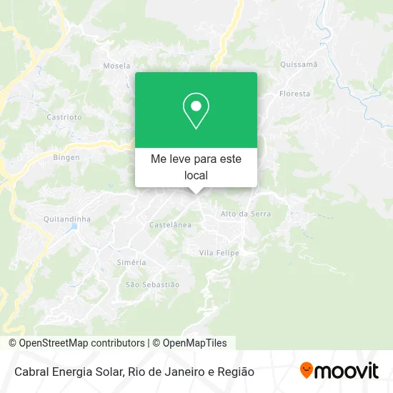 Cabral Energia Solar mapa