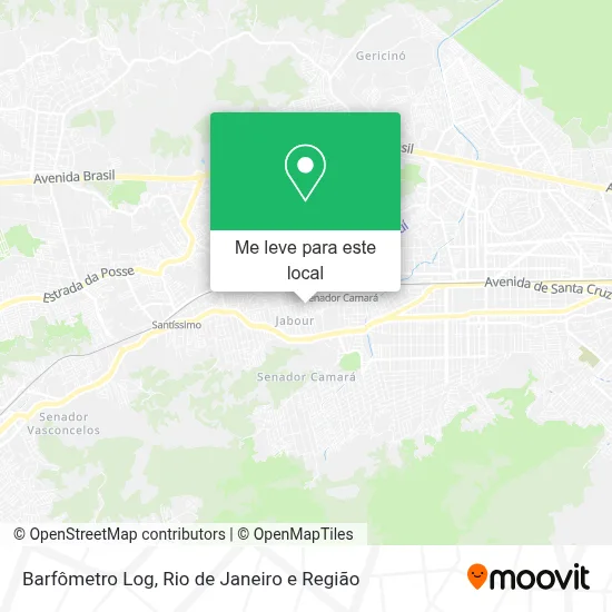 Barfômetro Log mapa