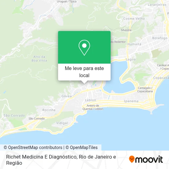 Richet Medicina E Diagnóstico mapa