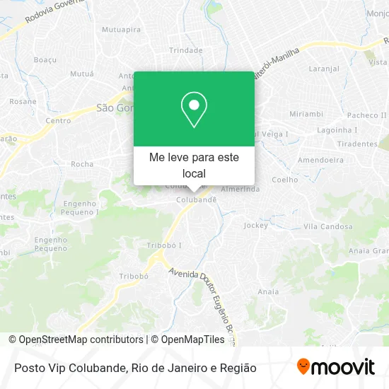 Posto Vip Colubande mapa