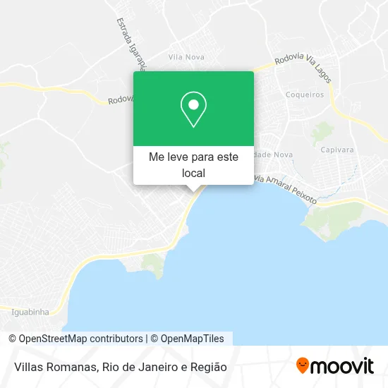 Villas Romanas mapa