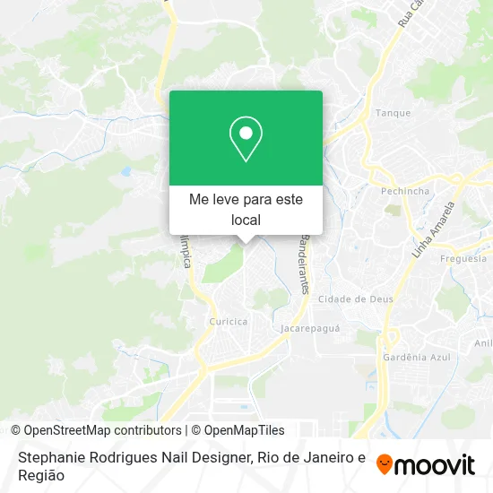 Stephanie Rodrigues Nail Designer mapa