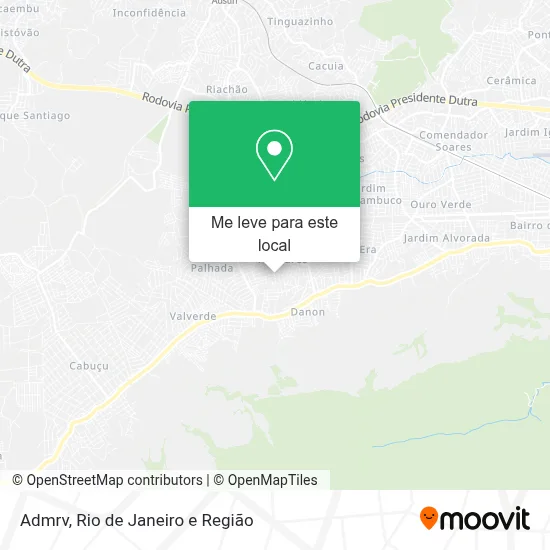 Admrv mapa