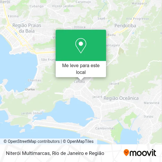 Niterói Multimarcas mapa