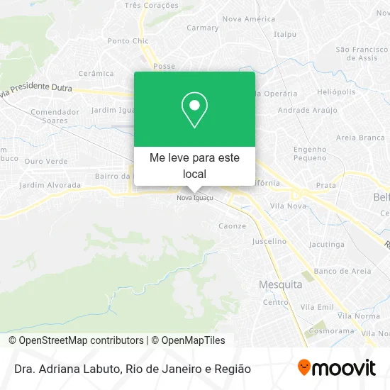 Dra. Adriana Labuto mapa