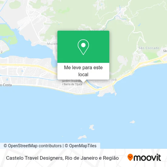 Castelo Travel Designers mapa