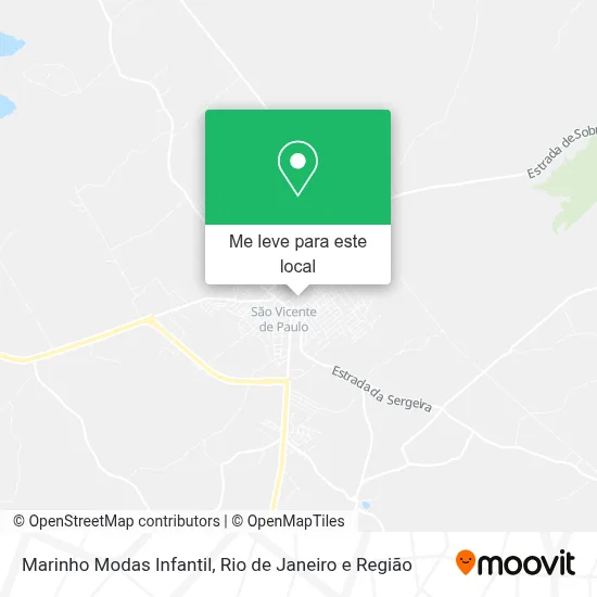 Marinho Modas Infantil mapa
