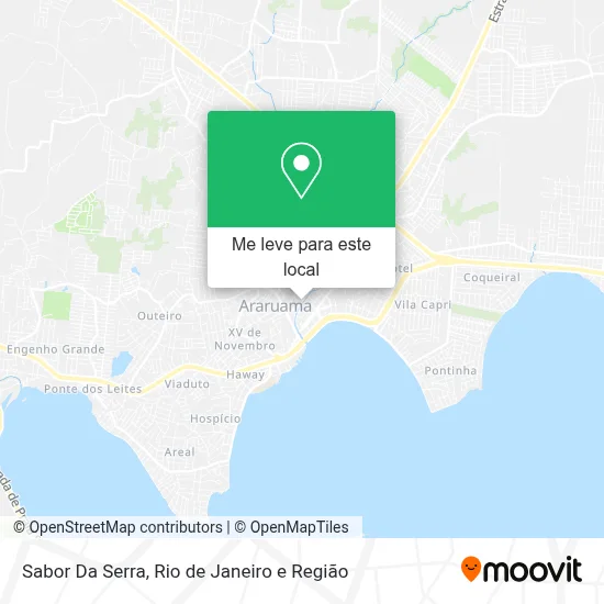 Sabor Da Serra mapa