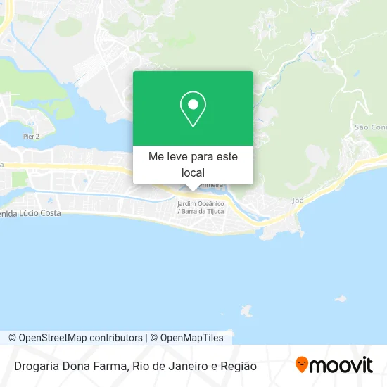 Drogaria Dona Farma mapa