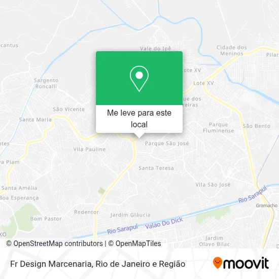 Fr Design Marcenaria mapa