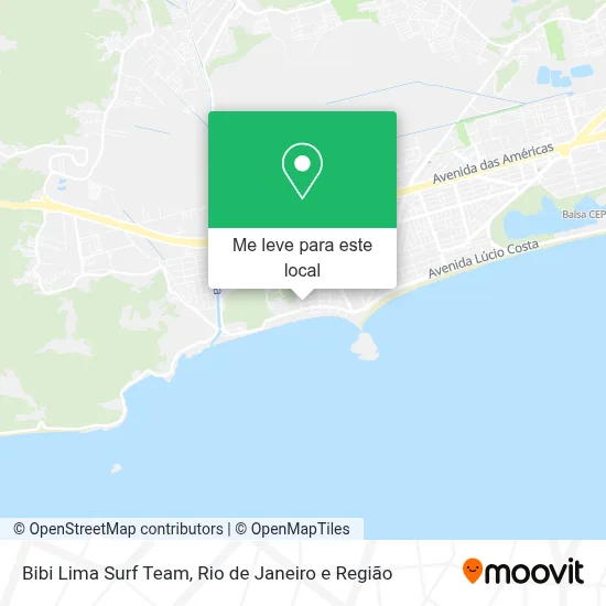 Bibi Lima Surf Team mapa