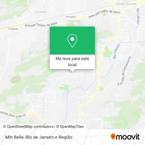 Mih Belle mapa