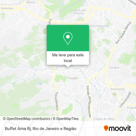 Buffet Ama Rj mapa