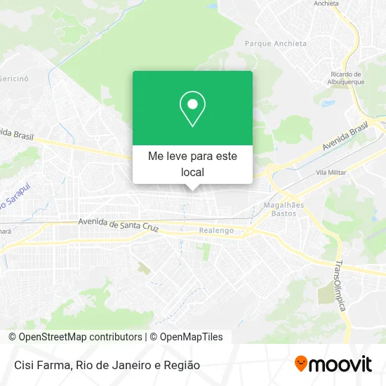 Cisi Farma mapa