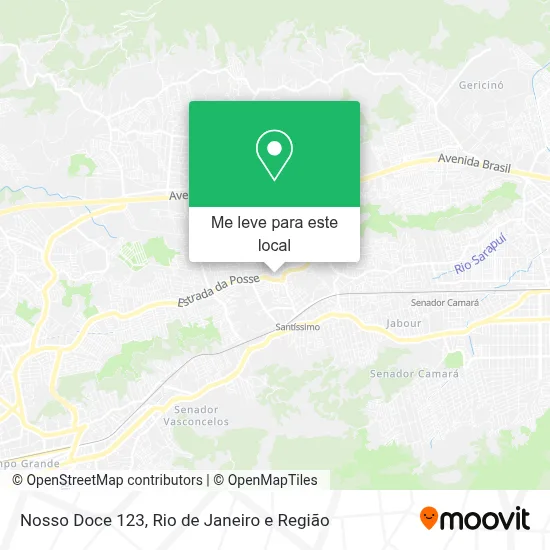 Nosso Doce 123 mapa