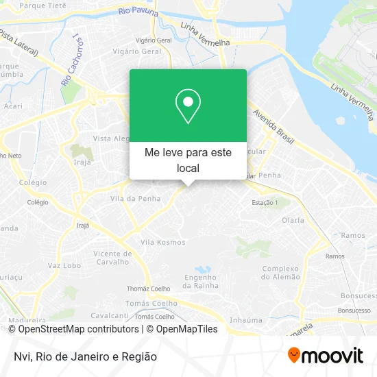 Nvi mapa