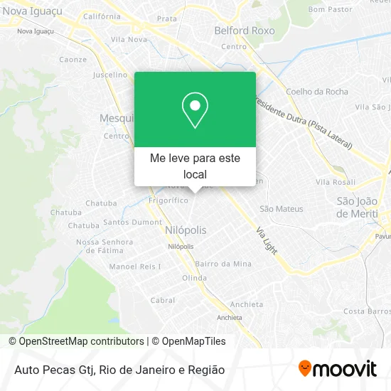 Auto Pecas Gtj mapa