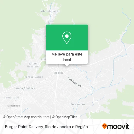Burger Point Delivery mapa