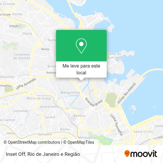 Inset Off mapa