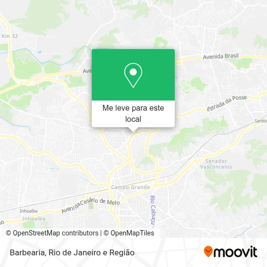 Barbearia mapa