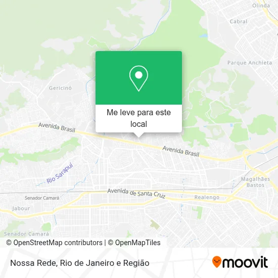 Nossa Rede mapa