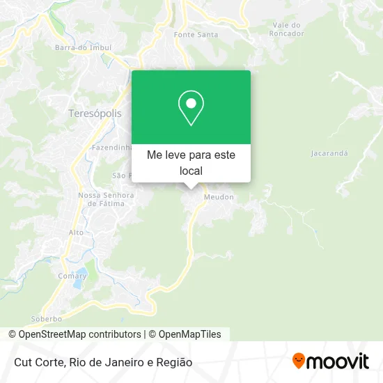 Cut Corte mapa