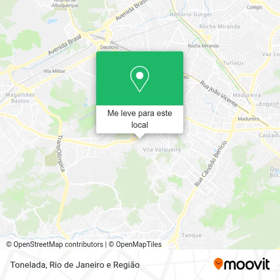 Tonelada mapa