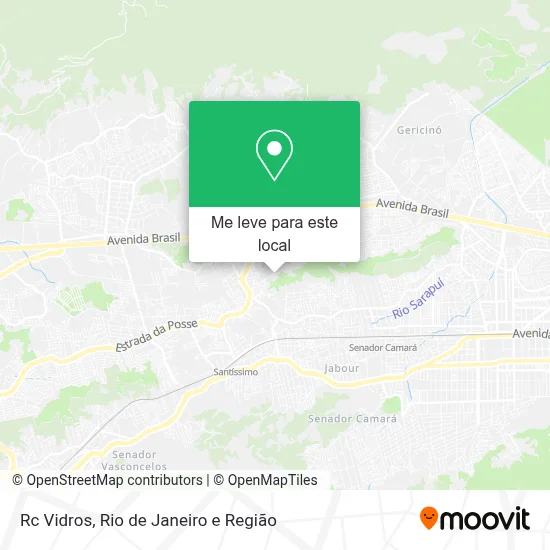 Rc Vidros mapa