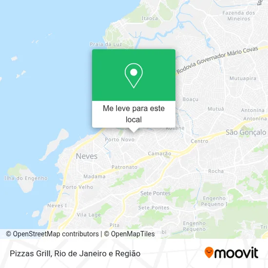 Pizzas Grill mapa