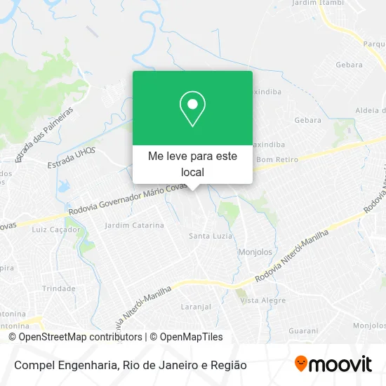 Compel Engenharia mapa