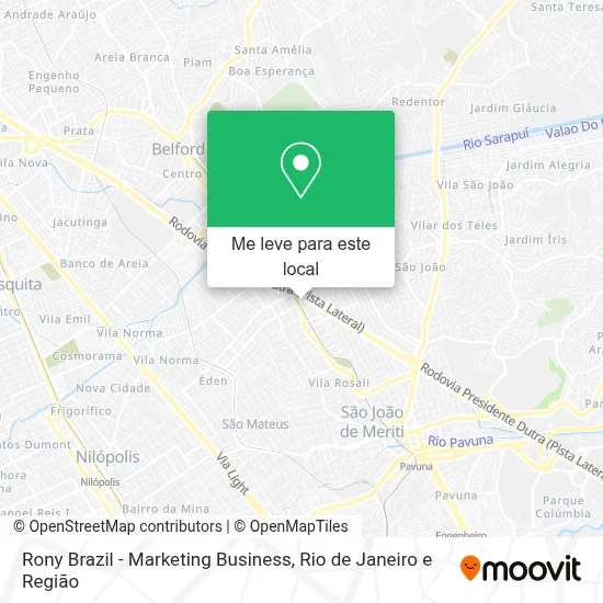 Rony Brazil - Marketing Business mapa