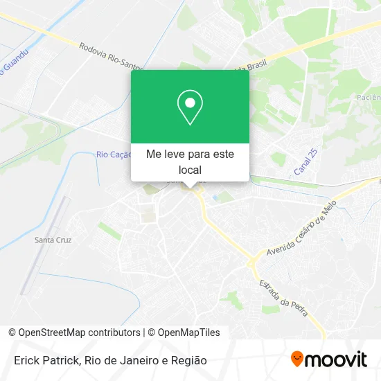 Erick Patrick mapa