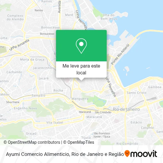 Ayumi Comercio Alimenticio mapa