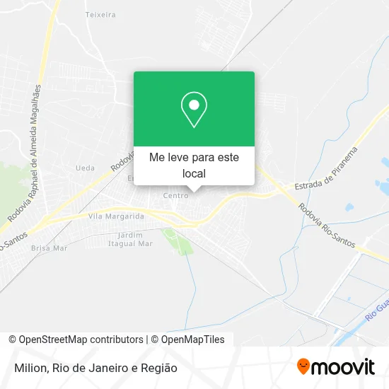 Milion mapa
