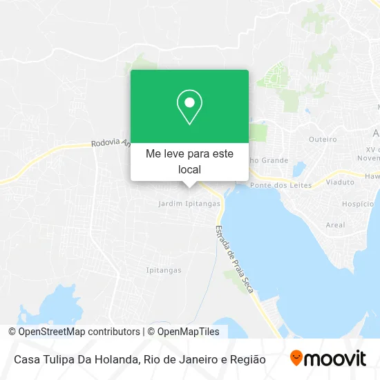 Casa Tulipa Da Holanda mapa