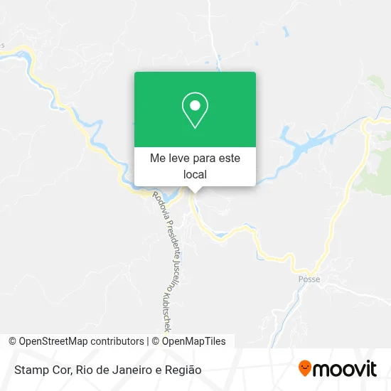 Stamp Cor mapa