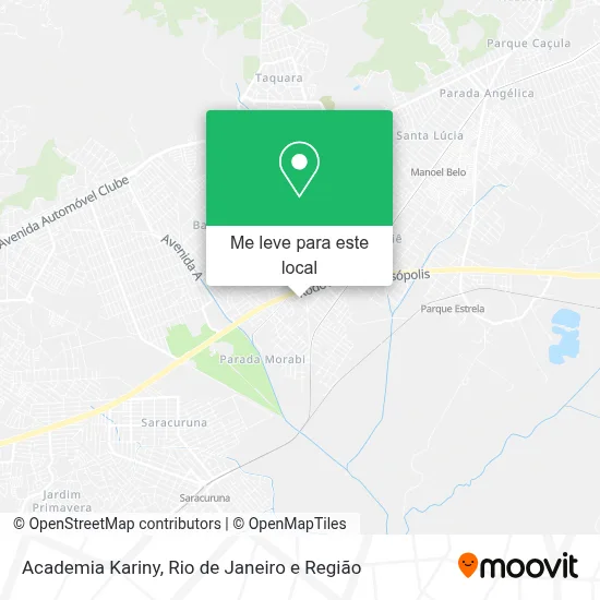 Academia Kariny mapa