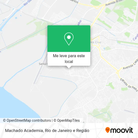 Machado Academia mapa