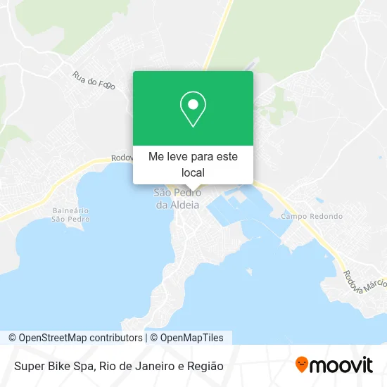 Super Bike Spa mapa