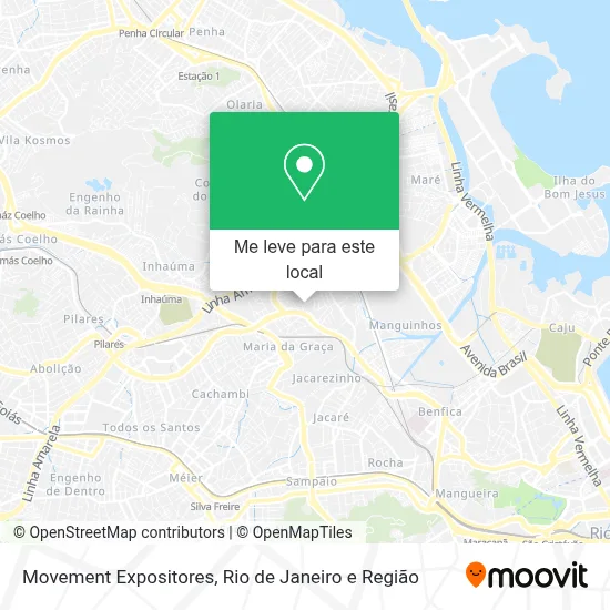 Movement Expositores mapa