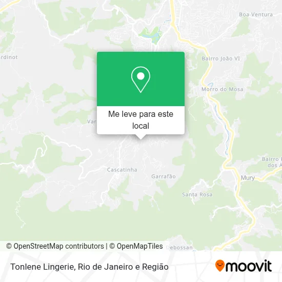Tonlene Lingerie mapa