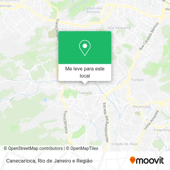 Canecarioca mapa