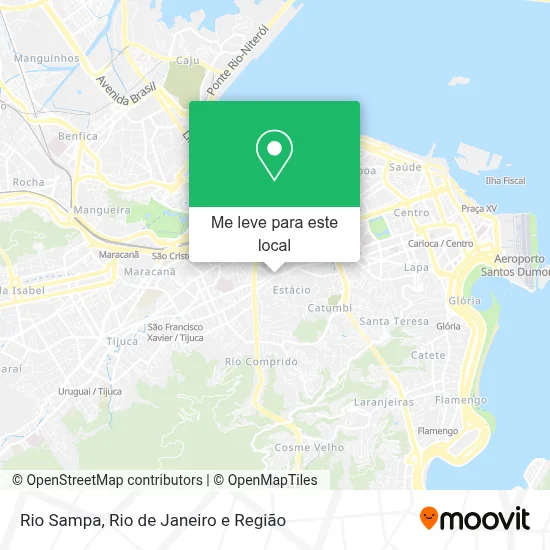 Rio Sampa mapa