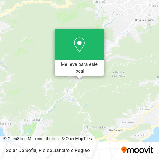 Solar De Sofia mapa