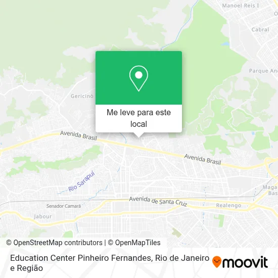 Education Center Pinheiro Fernandes mapa